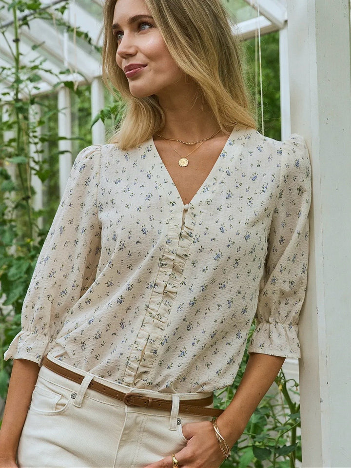 BLUSE SERENA RIA IVORY