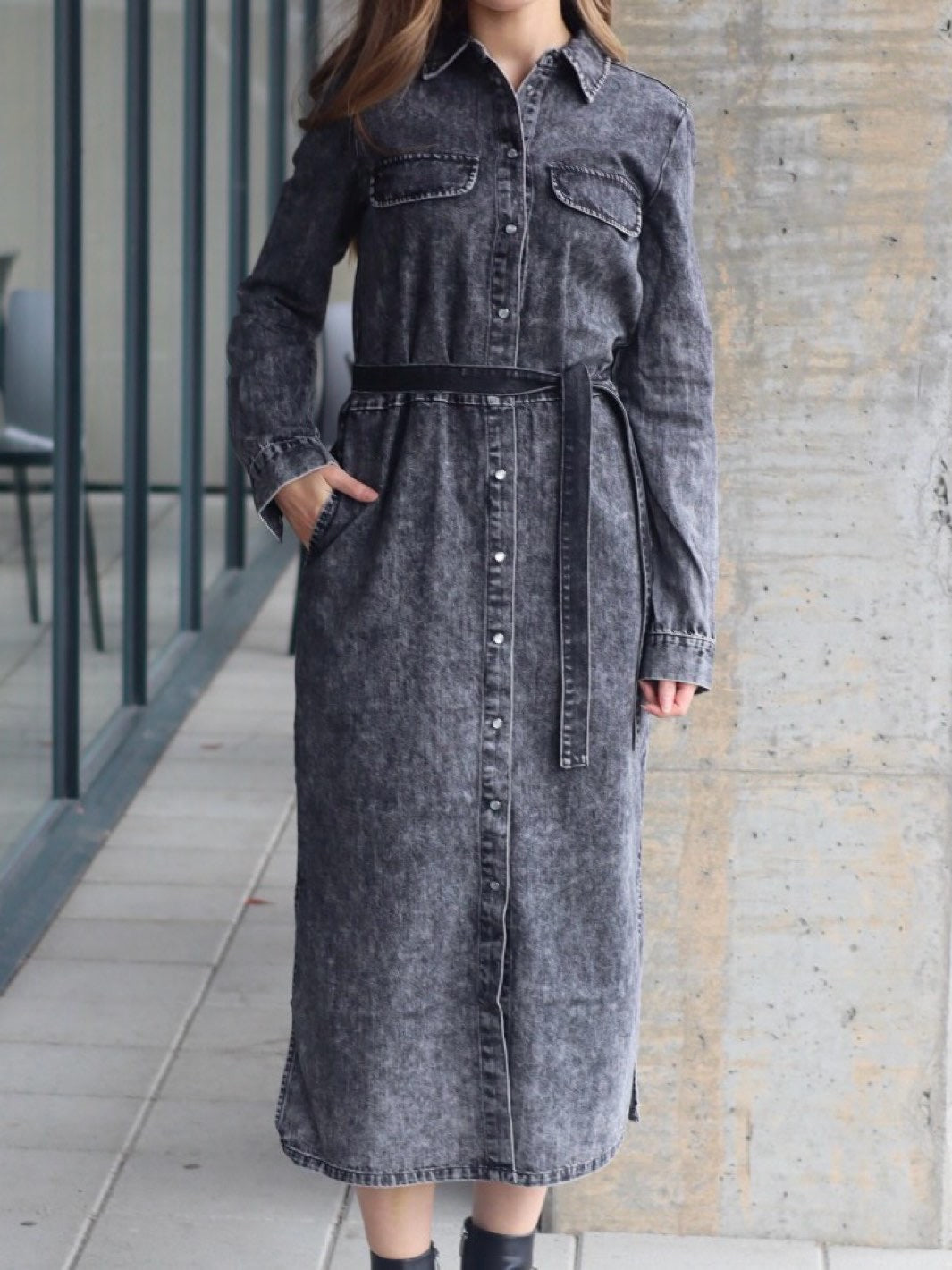 DONGERIKJOLE PZMALIA BLACK DENIM