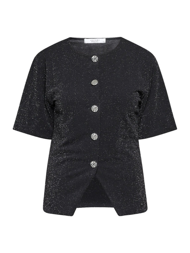 TOPP GOVA BLACK GLITTER