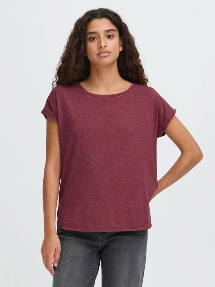 T-SKJORTE IHREBEL MAROON