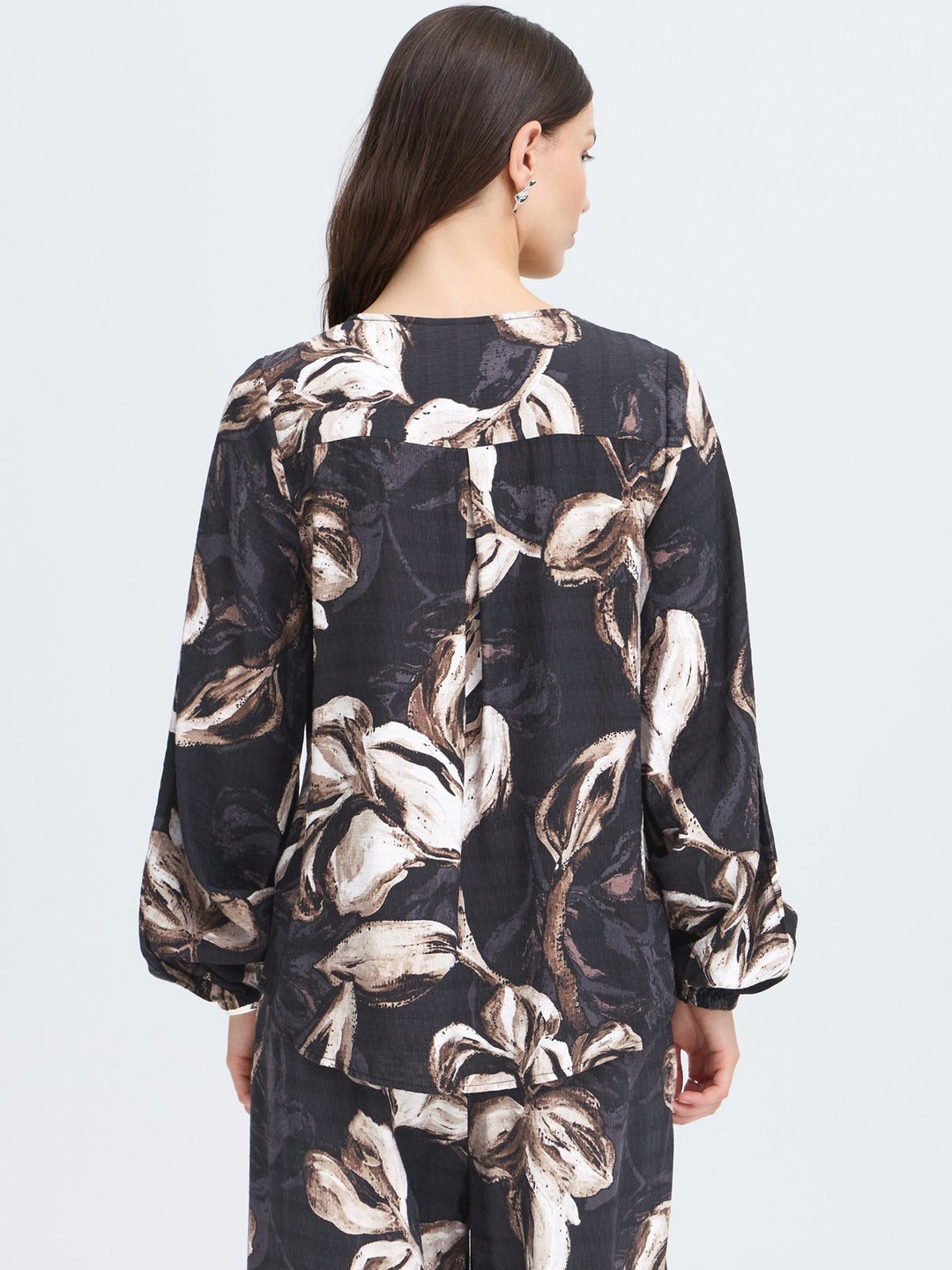 BLUSE FRARIANA FLORAL SAND