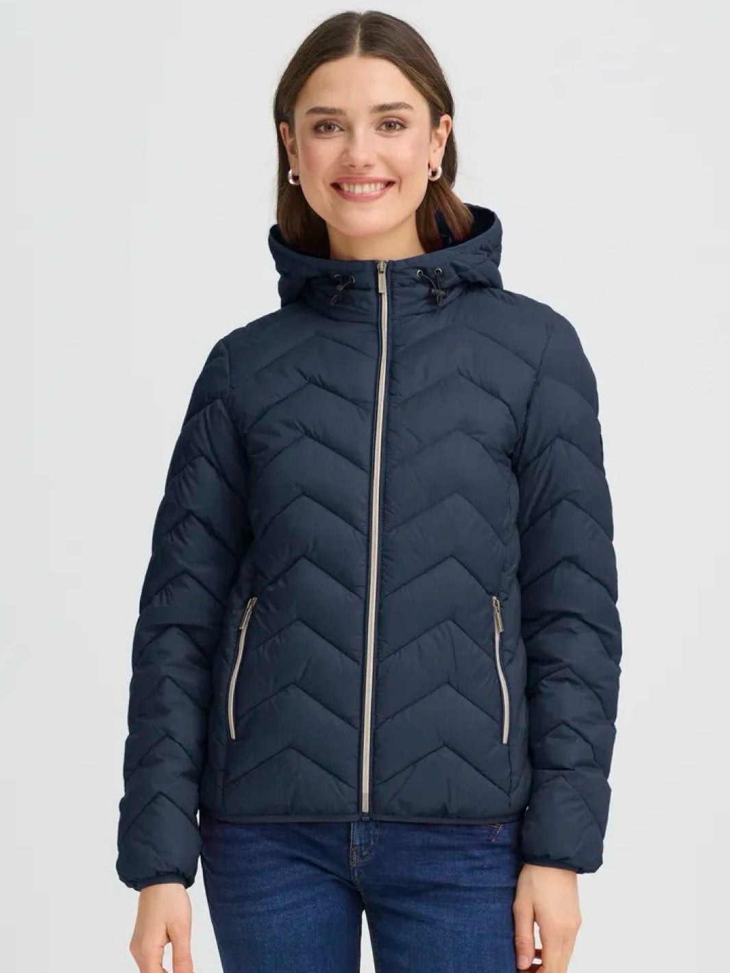 JAKKE FRBAPADDING NAVY BLAZER