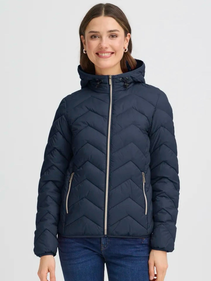 JAKKE FRBAPADDING NAVY BLAZER