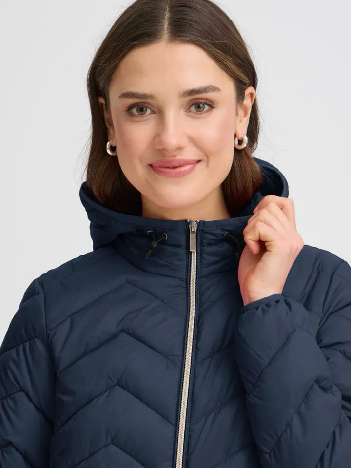 JAKKE FRBAPADDING NAVY BLAZER