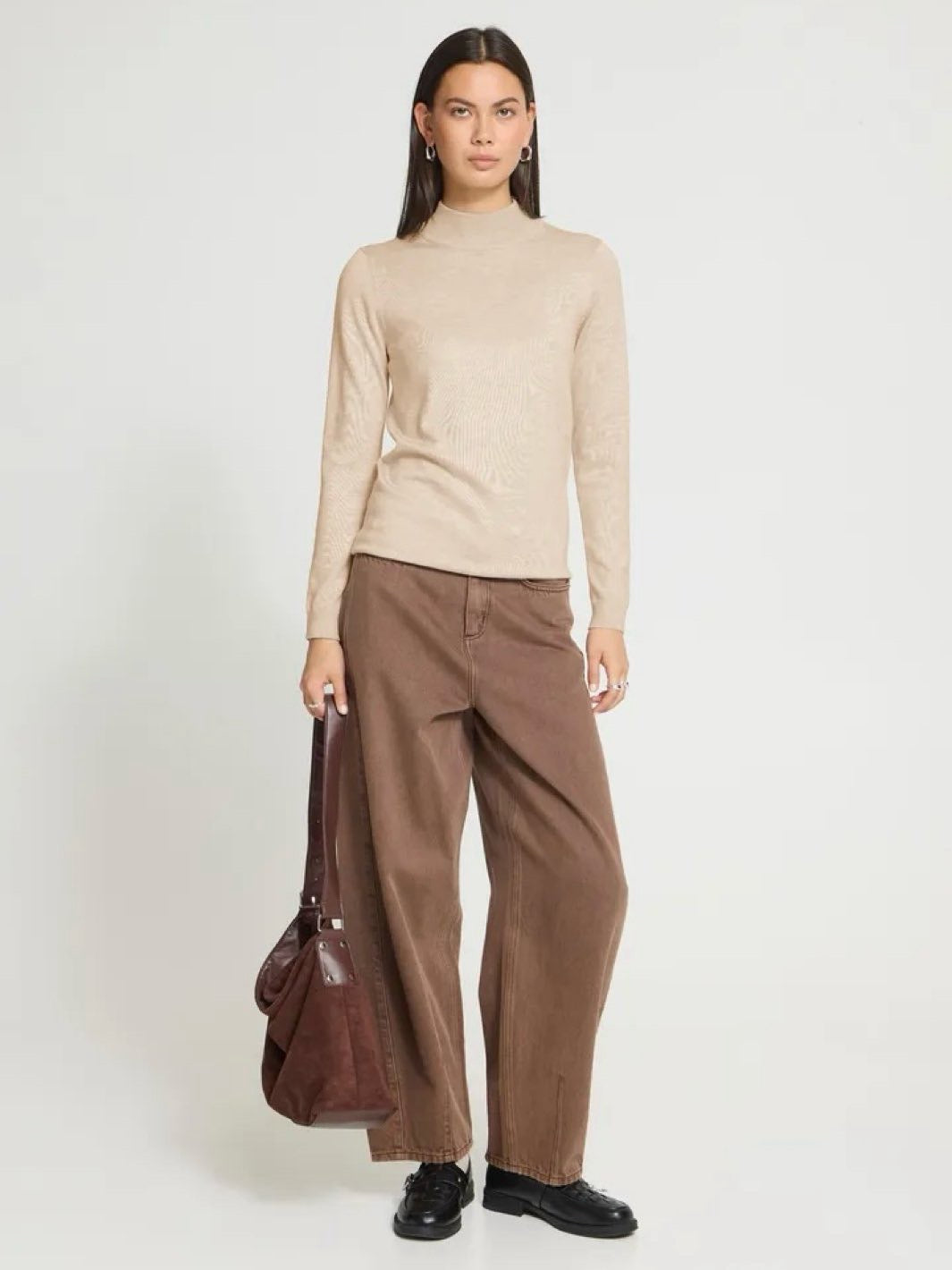 GENSER IHLULS TURTLENECK OATMEAL MELANGE