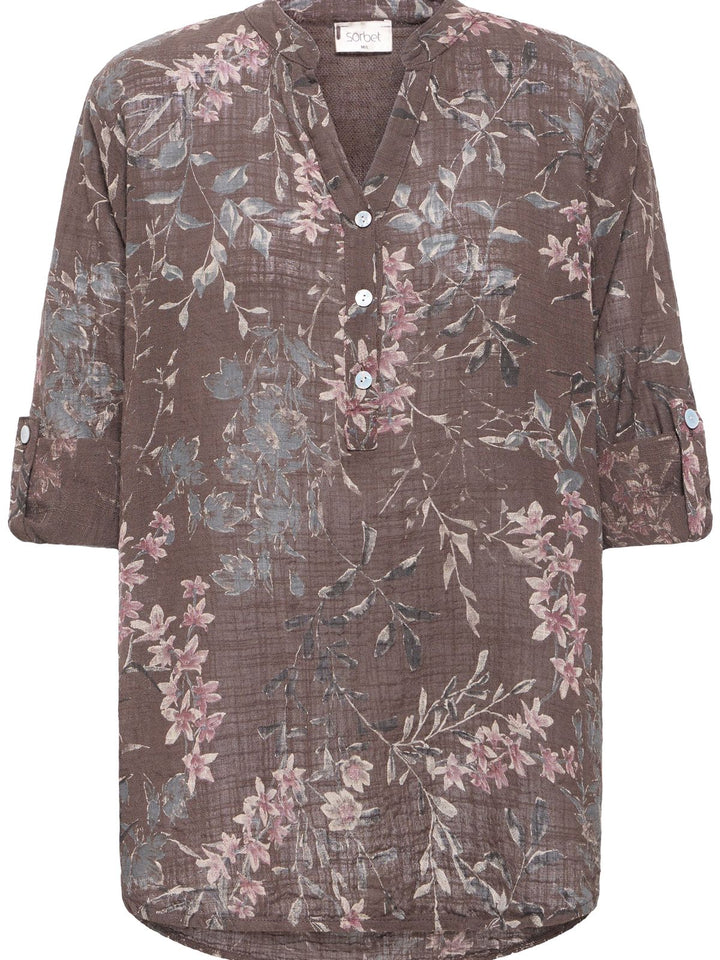 BLUSE SBXALEXA CHOCOLATE MARTINI