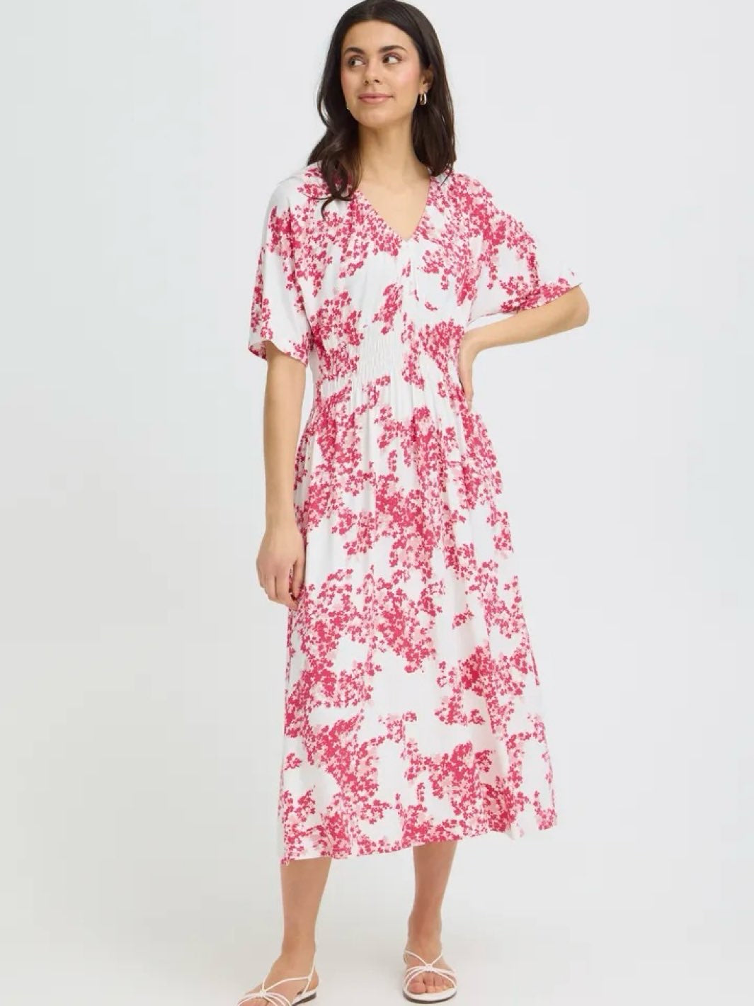 MIDIKJOLE FRAMY SOFT PETALS PINK