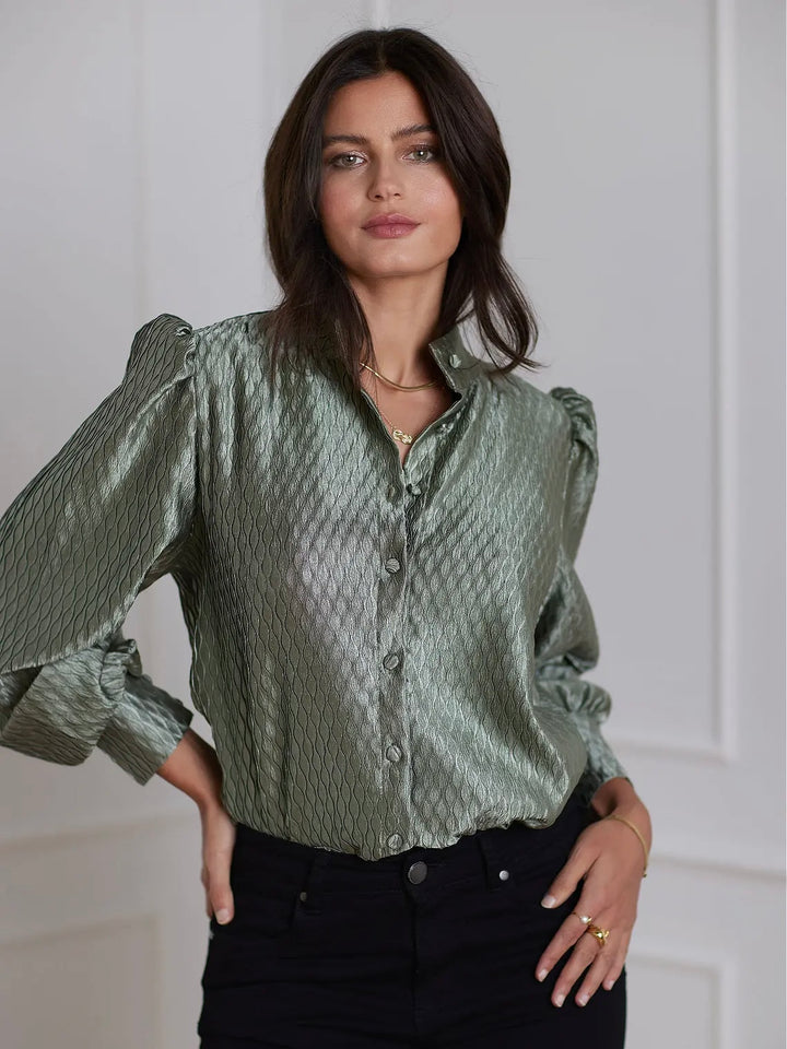 BLUSE HENRIKA IVY GREEN