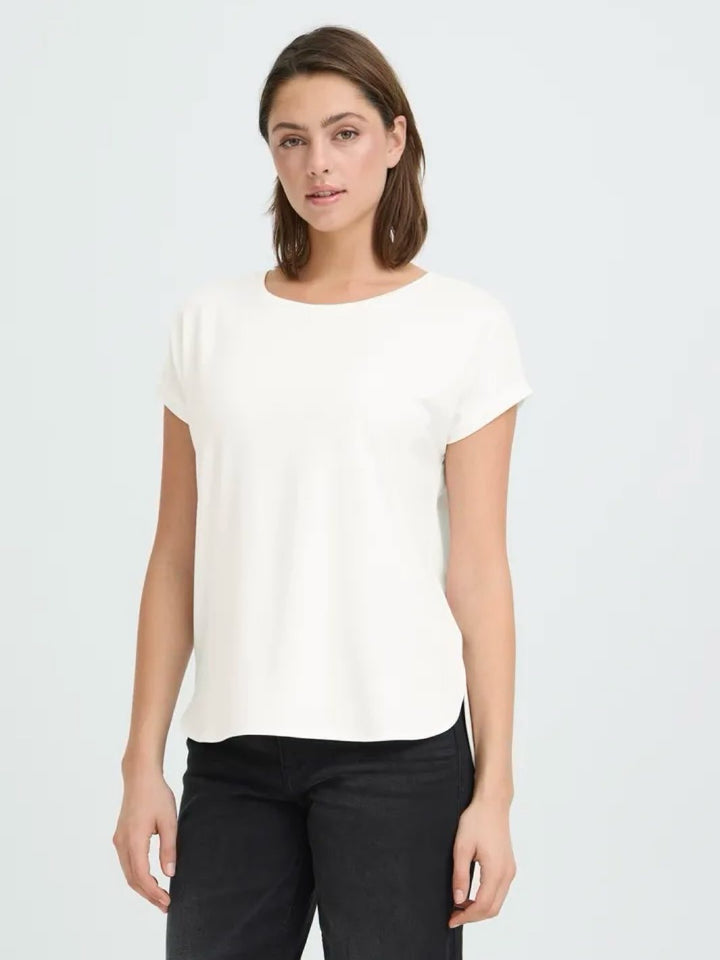 T-SKJORTE IHREBELLY CLOUD DANCER