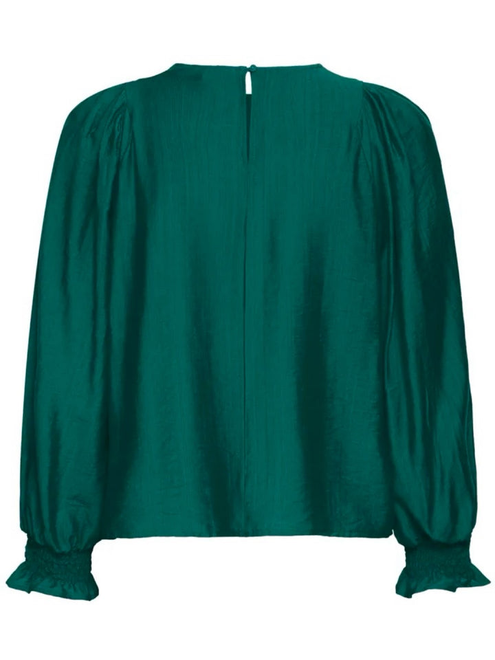 BLUSE IHWILMA PINE GREEN