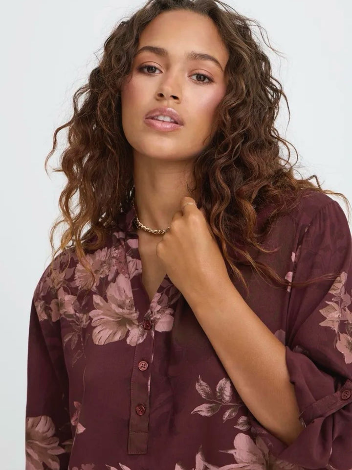BLUSE SBWILLOW CABERNET