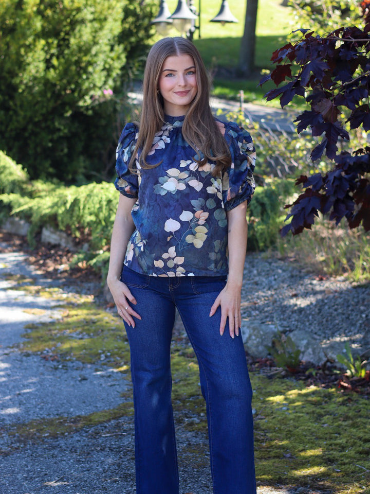 BLUSE EMMELI LUN NAVY