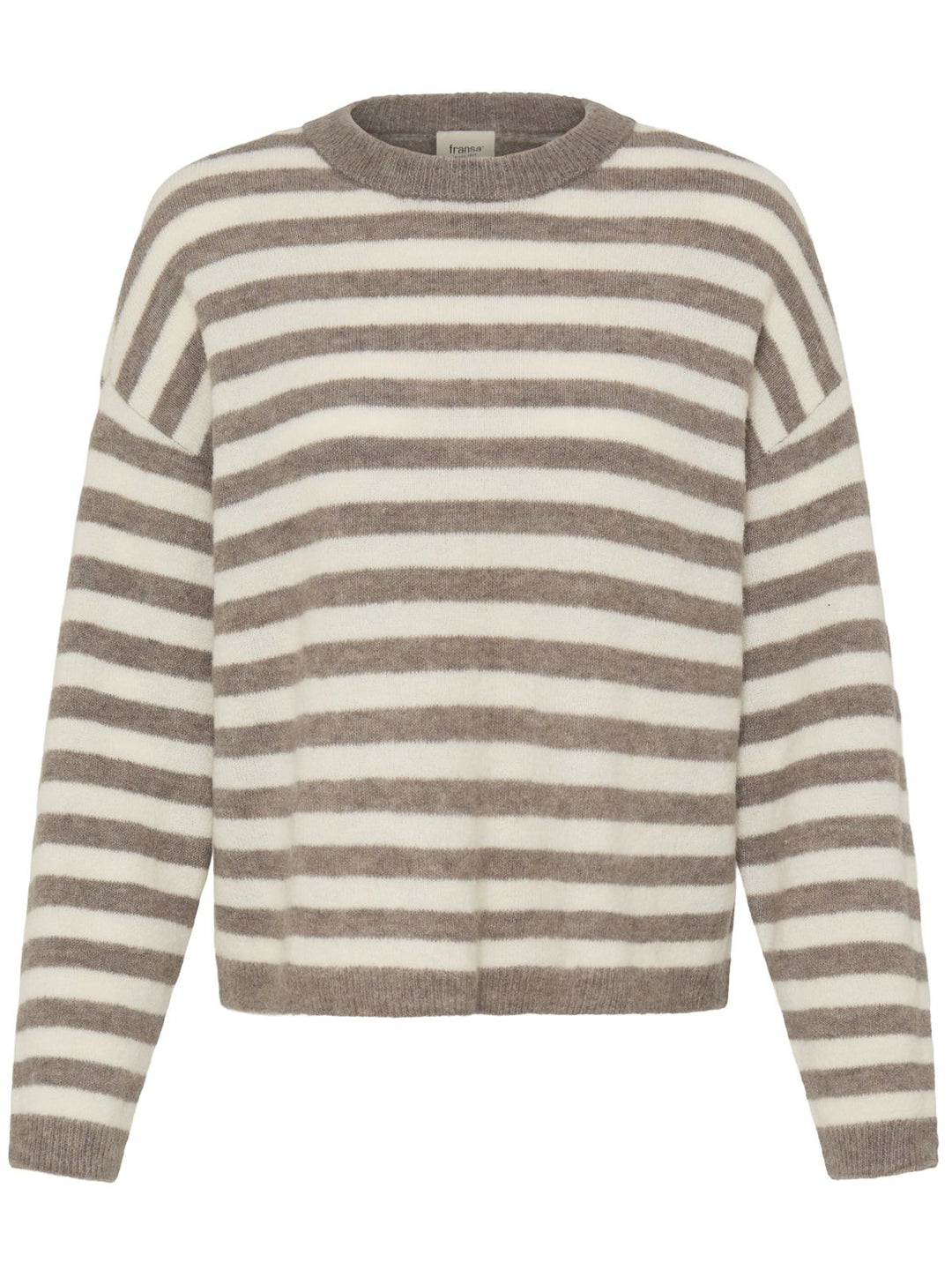 STRIKKEGENSER FRIDAA DRIFTWOOD STRIPE