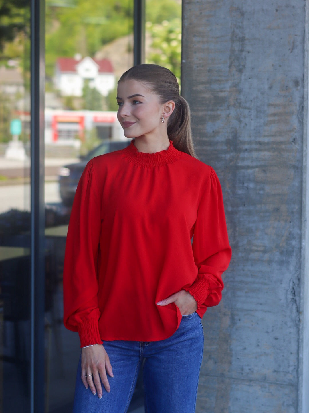 BLUSE JULIET UNI RED
