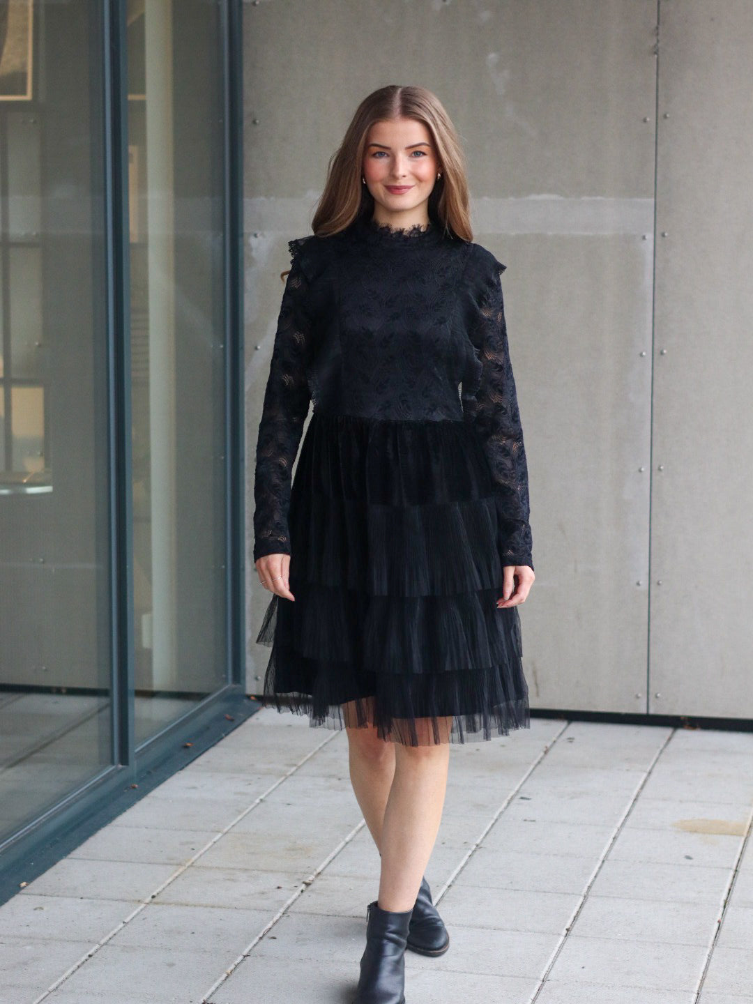 KJOLE PZVIOLET DRESS BLACK