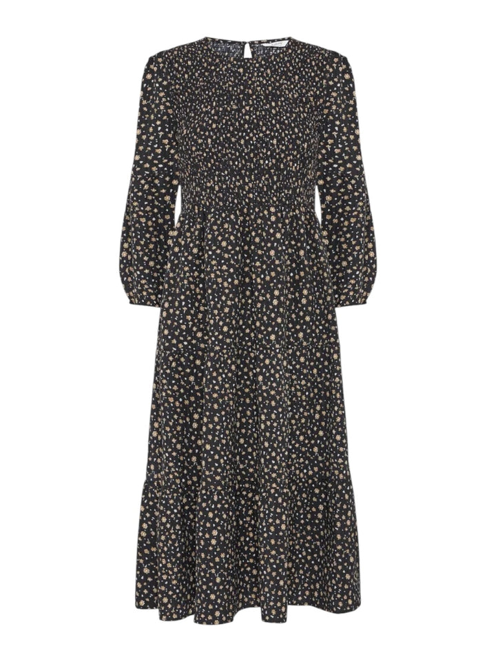 MIDIKJOLE BYXFAIZA BLACK FLOWERS