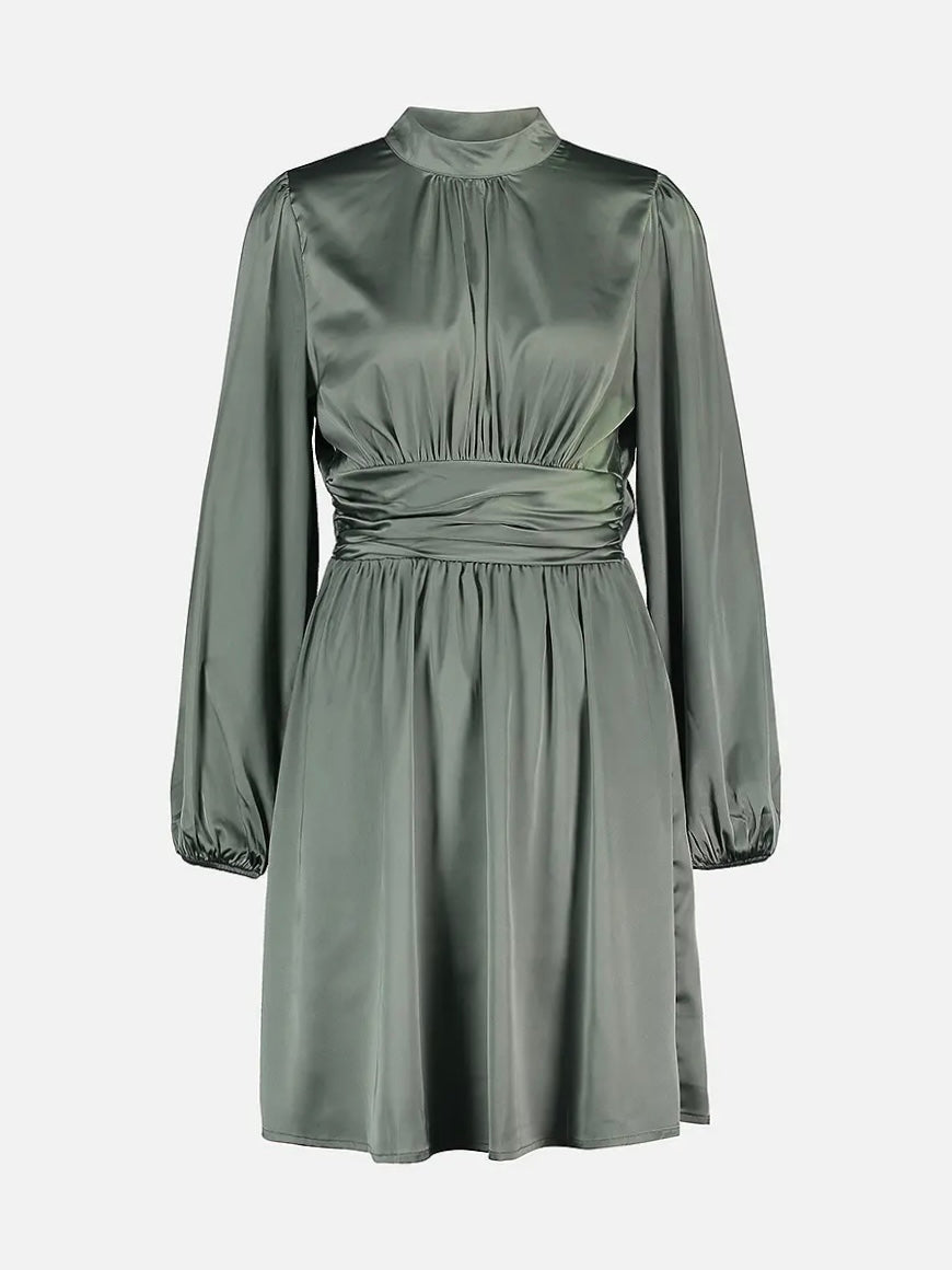 KJOLE ALIBA SATIN IVY GREEN
