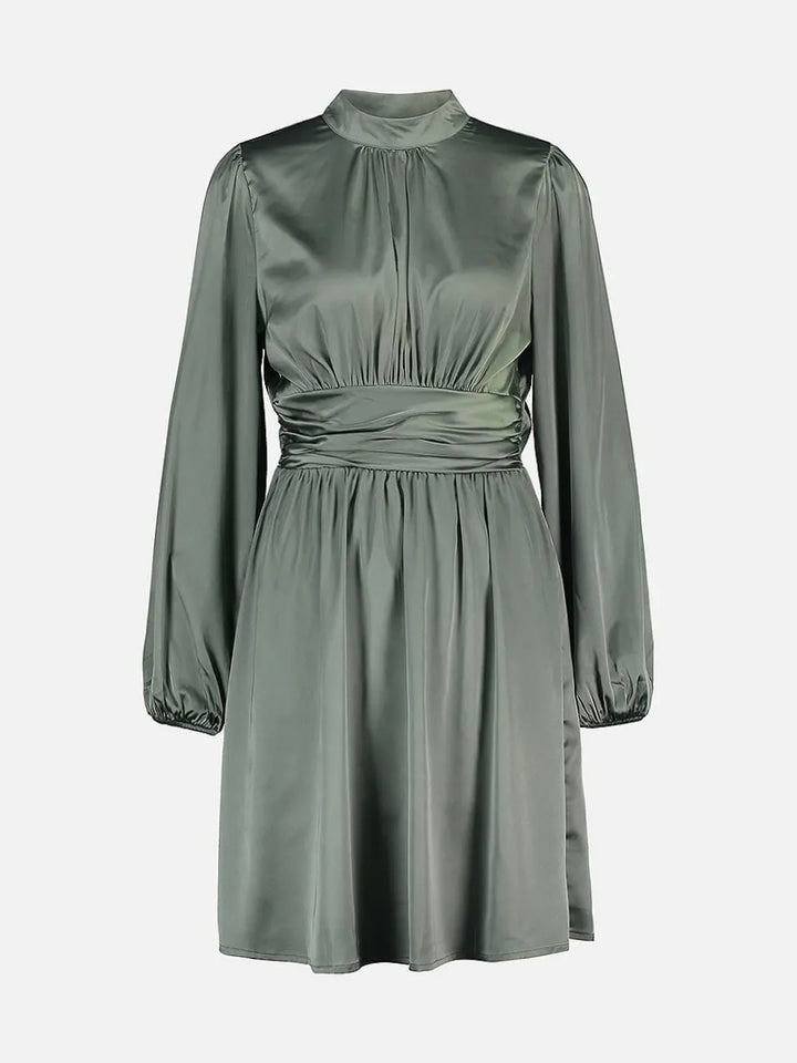 KJOLE ALIBA SATIN IVY GREEN