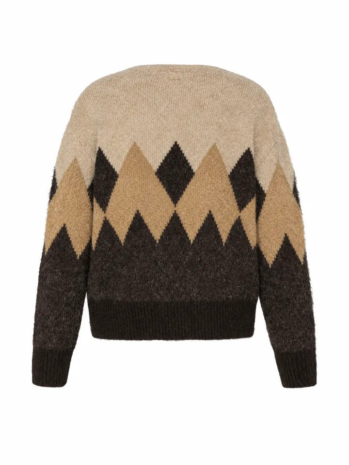 STRIKKEGENSER PZESTEL BEIGE MELANGE