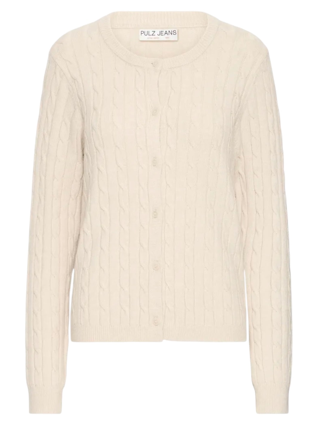 CARDIGAN PZSTEFFI CLOUD DANCER MELANGE