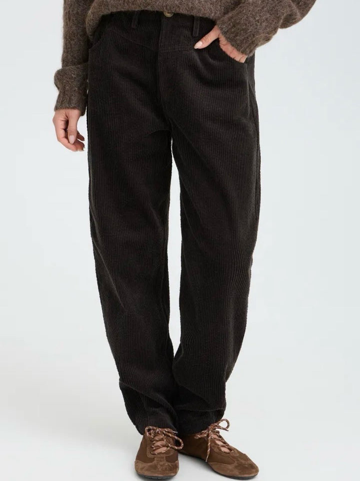 BUKSE PZESSY TAPERED ESPRESSO