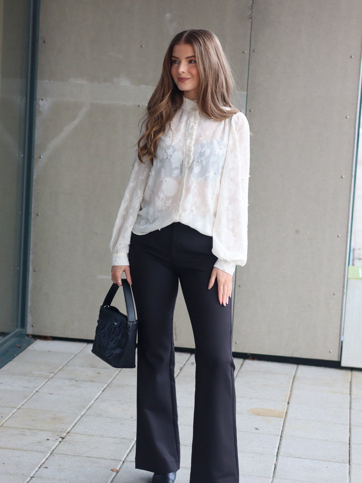 BLUSE VIRSA CREAM PEARL