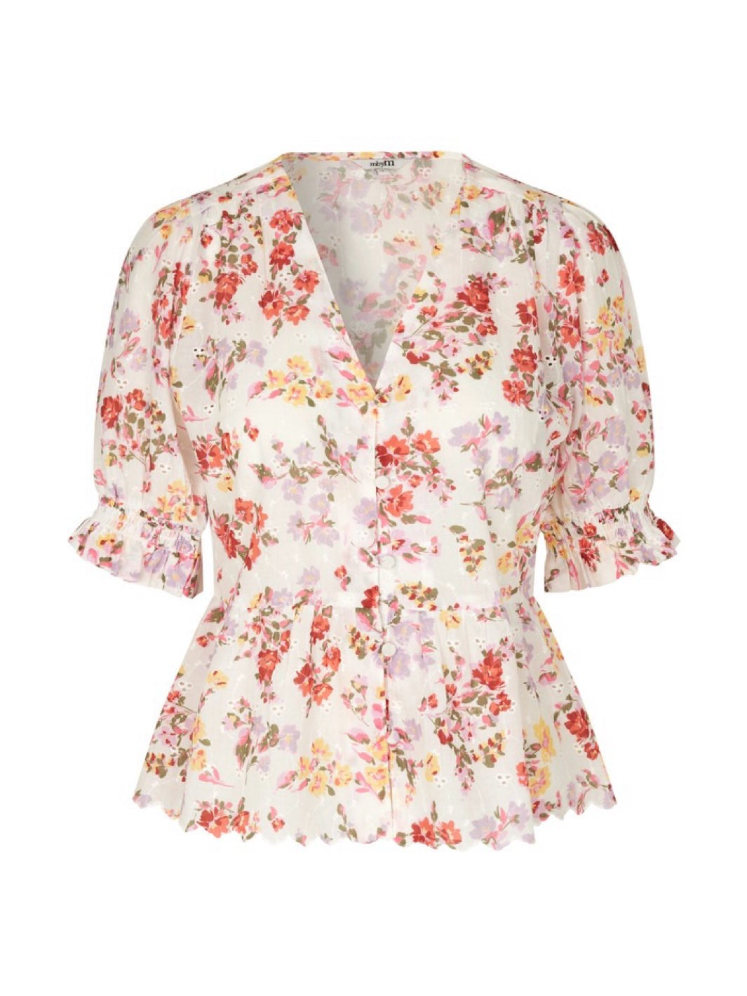 BLUSE MYLORA-M RED