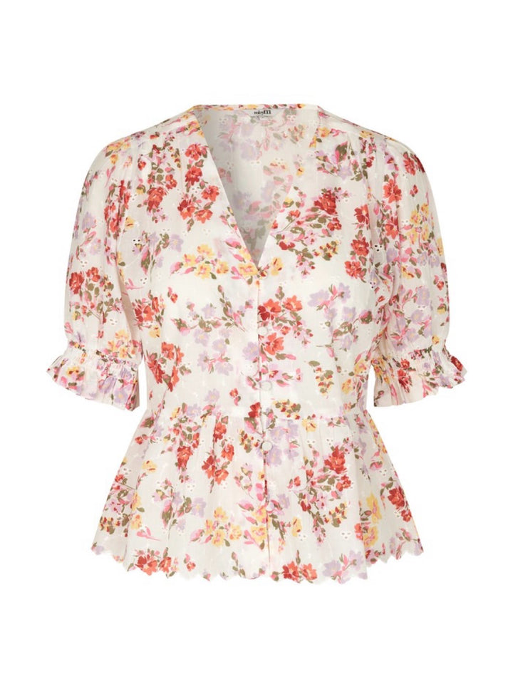 BLUSE MYLORA-M RED