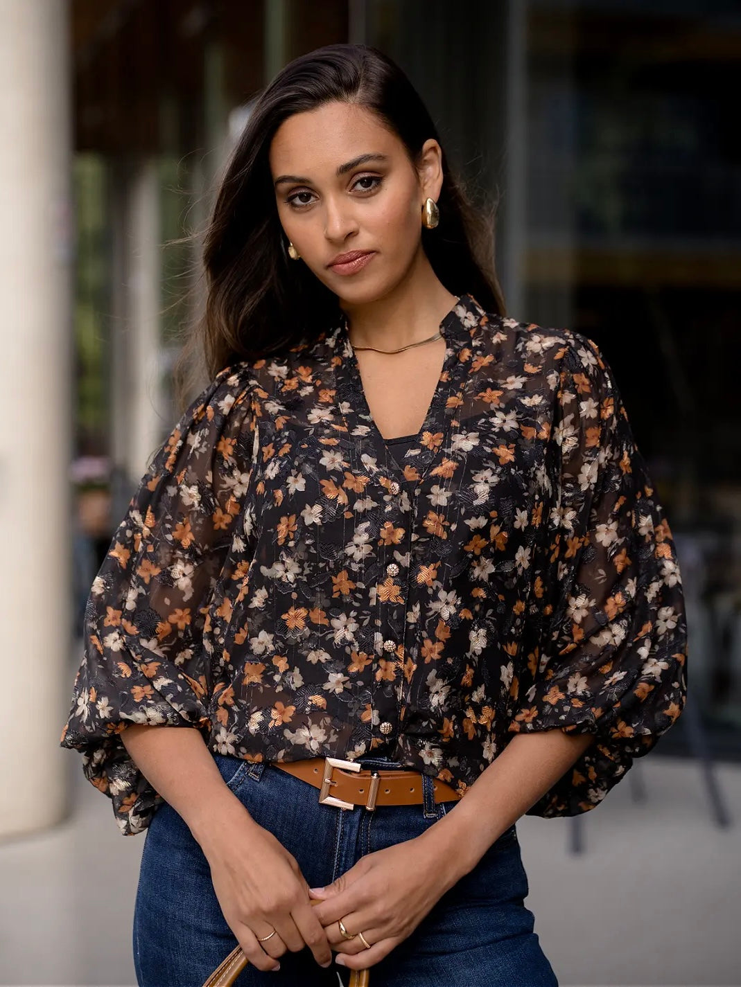 BLUSE NELLY OLINE BLACK