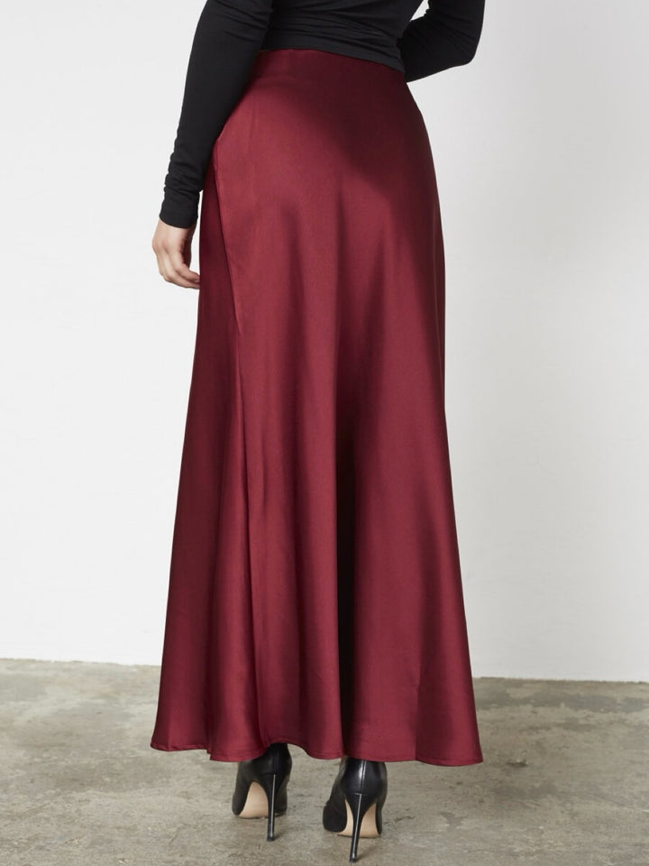 MIDISKJØRT GEWO BORDEUAX