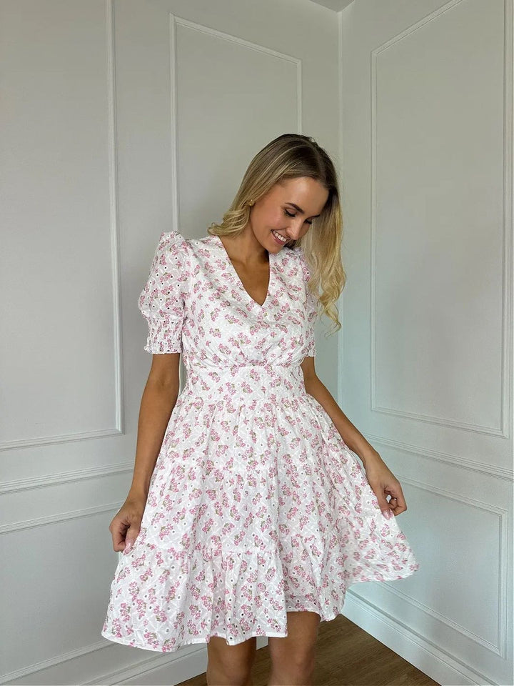 KJOLE ELOISE LIE ROSE PETAL