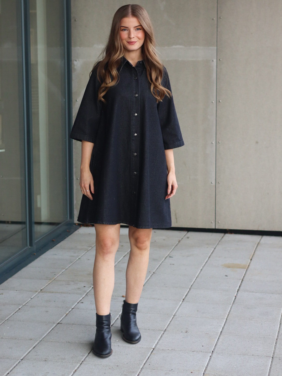 KJOLE PZDECOLE BLACK DENIM