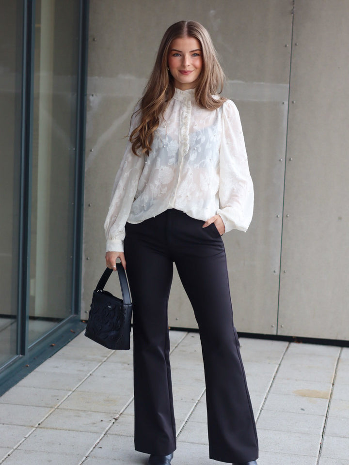 BLUSE VIRSA CREAM PEARL