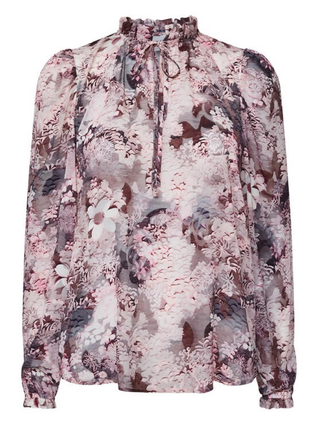 BLUSE ELZA FLOWER BLUSH