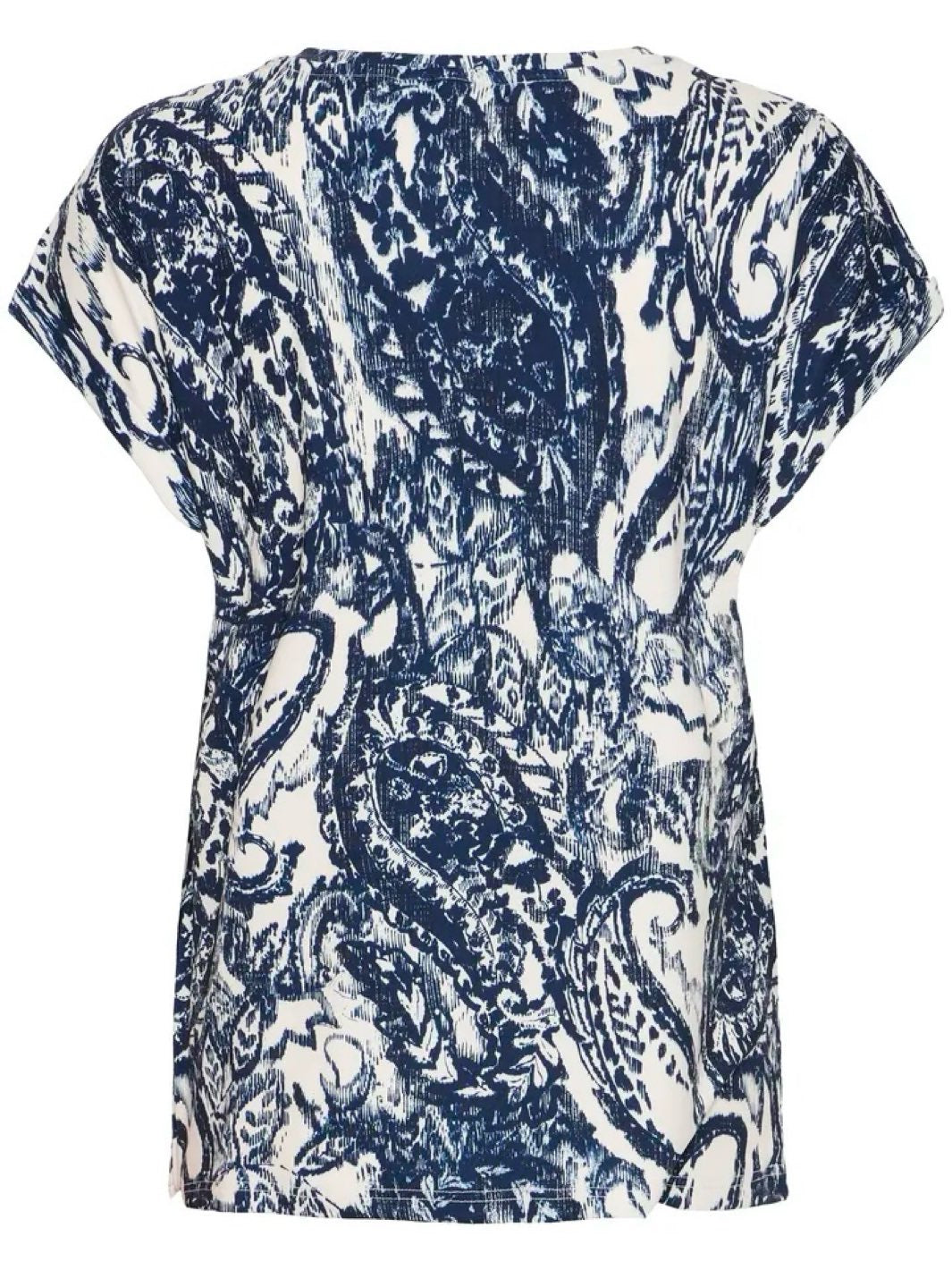 T-SKJORTE FRSEEN NAVY PAISLEY