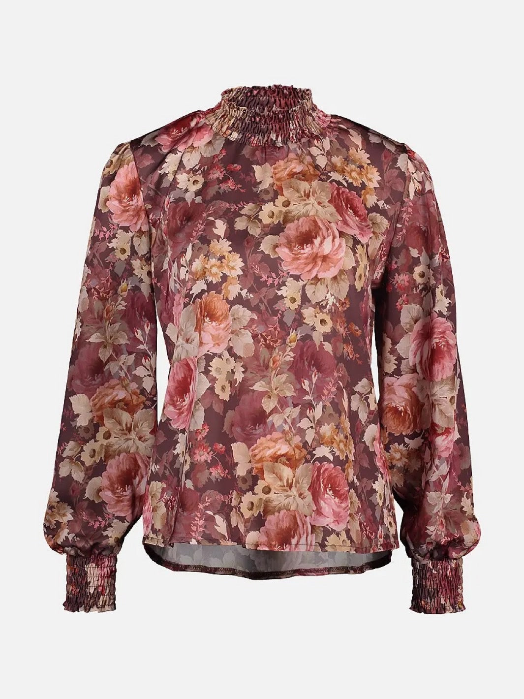 BLUSE JULIET ROSANA BROWN