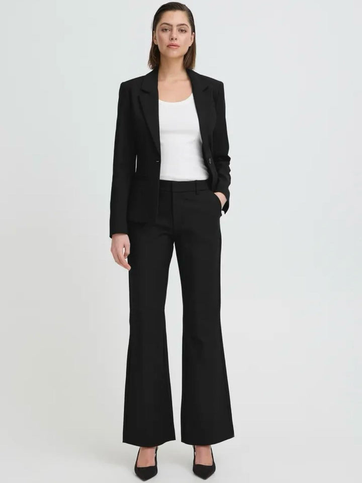 BUKSE PZBINDY BOOTCUT BLACK