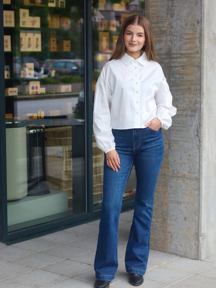 SKJORTE LYA WHITE
