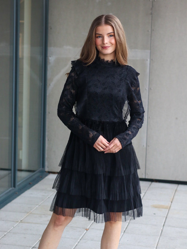 KJOLE PZVIOLET DRESS BLACK