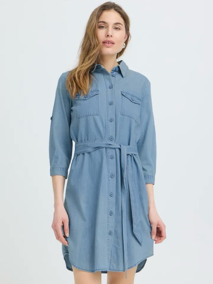 DONGERIKJOLE PZJILL LIGHT BLUE DENIM