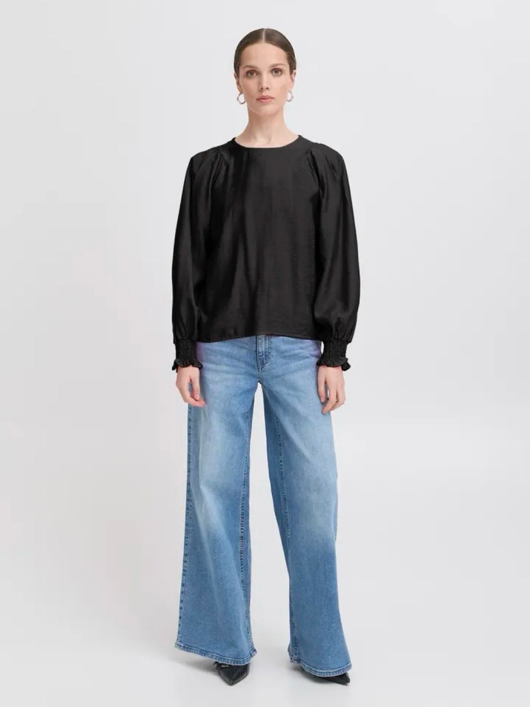 BLUSE IHWILMA BLACK