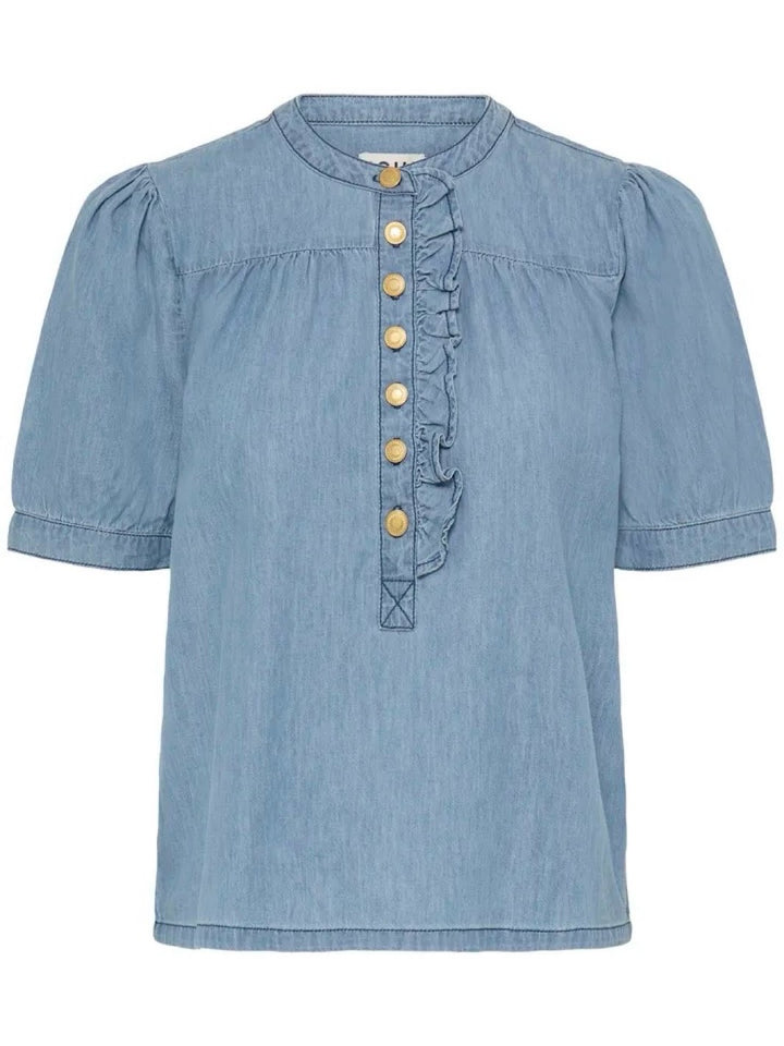 BLUSE IHANCEY WASHED DENIM