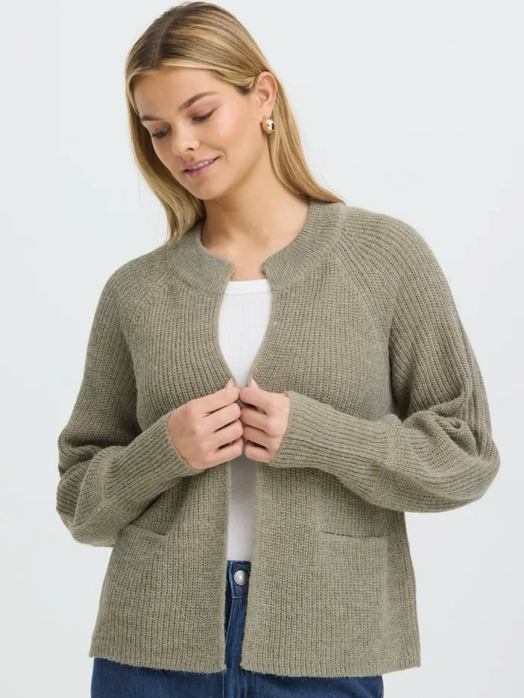 CARDIGAN FRERETTA OVERLAND TREK MELANGE