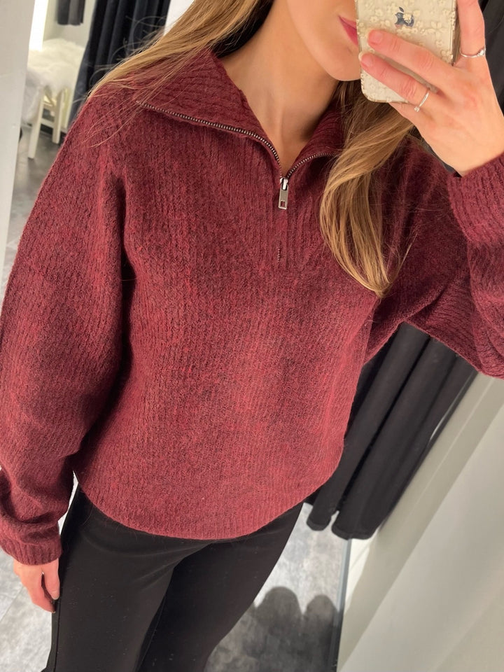 STRIKKEGENSER IHKAMARA MAROON