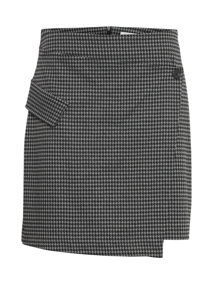 SKJØRT IHKATE HOUNDSTOOTH