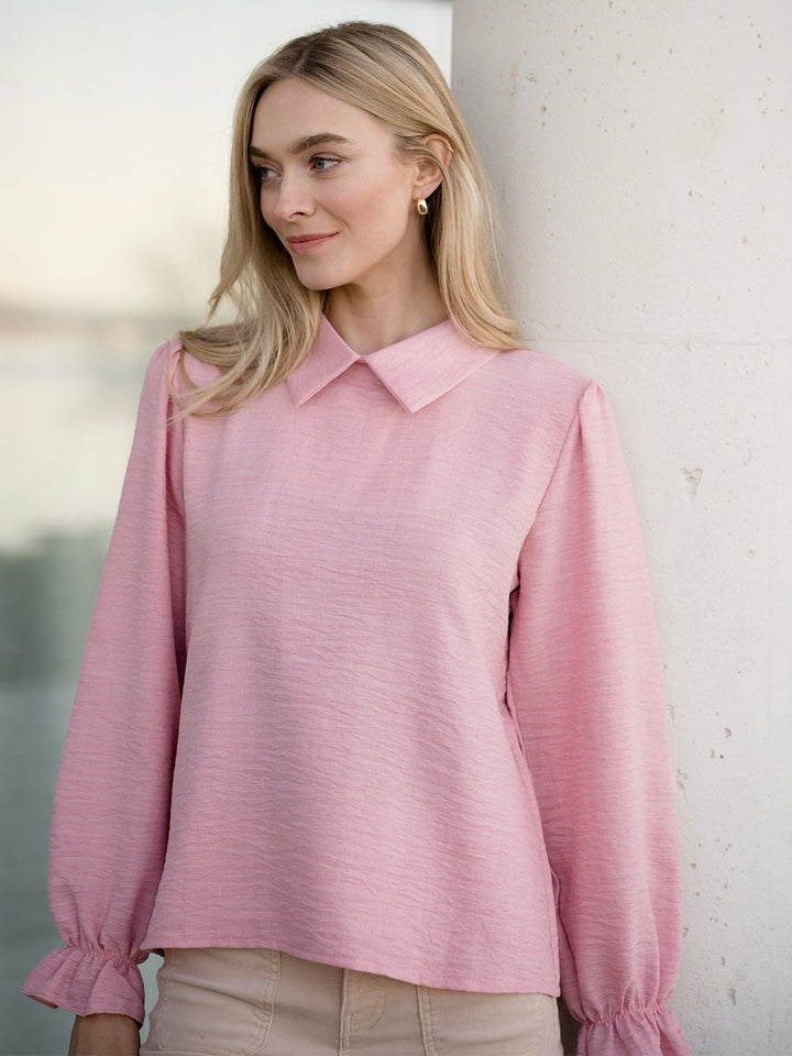 BLUSE MILAN LINNO LT PINK