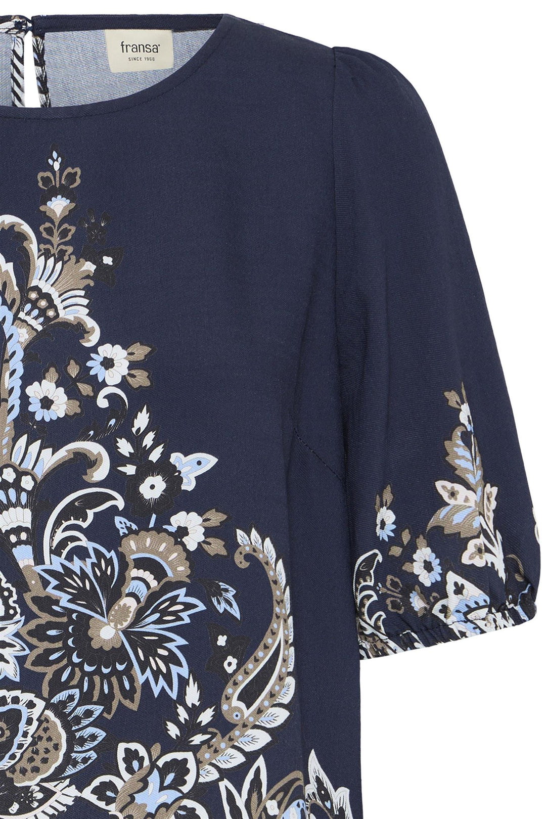 BLUSE FRADARA NAVY PAILSEY