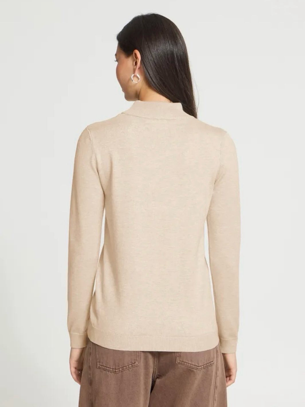 GENSER IHLULS TURTLENECK OATMEAL MELANGE