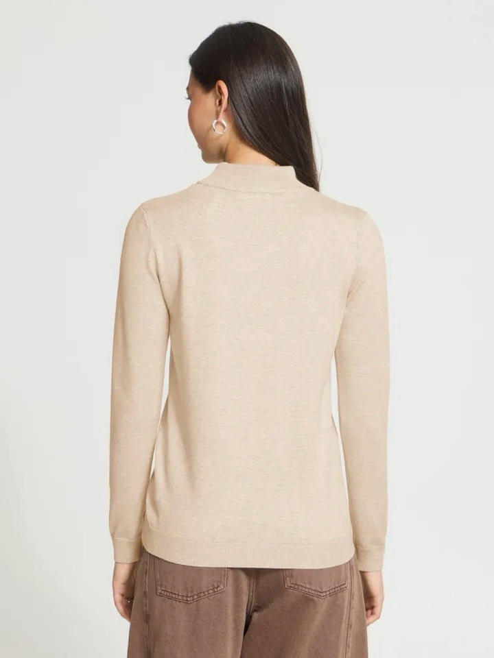 GENSER IHLULS TURTLENECK OATMEAL MELANGE