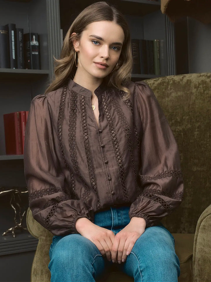 BLUSE TUVA CHOCOLATE